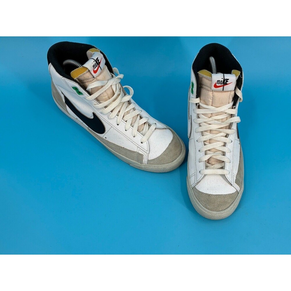 Nike Blazer Mid 77 SE Split Mens 8 White Black Gray High Top DZ2542-100
